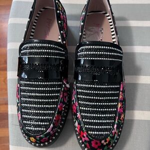 Betsey Johnson Darian Gingham Loafers